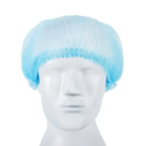 Disposable Surgical Nonwoven Elastic Bouffant Cap Medical Hair Cover Mob Cap