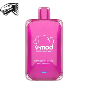 Komodo V-Mod 10000 Puffs Disposable Vape Cranberry Grape Flavour Powerful Battery Mesh Coil E Cigarette