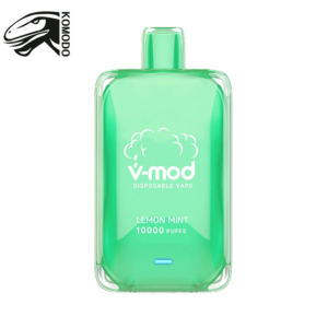 Komodo V-Mod 10000 Puffs Disposable Vape Lemon Mint Flavour Powerful Battery Mesh Coil E Cigarette